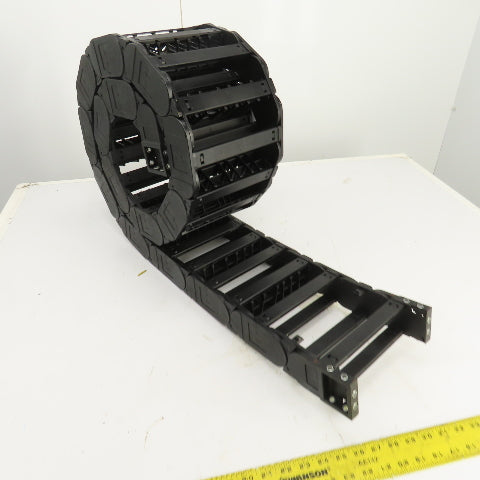 Igus 380.01 88" OAL Feed Thru Cable Carrier Energy Chain 6-3/4" x 1-1/2" ID