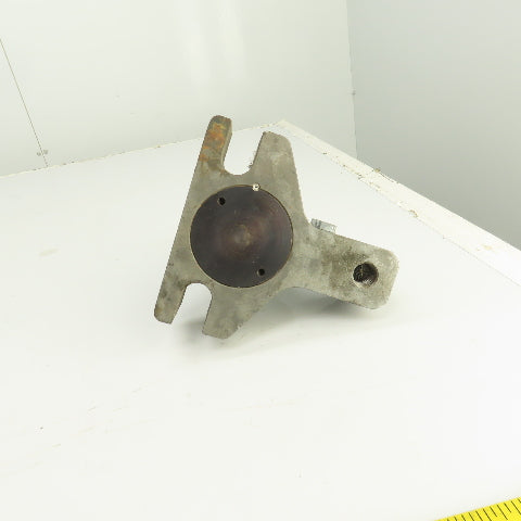 Roemheld 1887-711 Flange Base Mount Hydraulic Swing Clamp