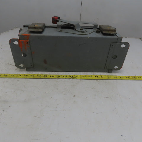 Square D H361AWK 30A 600V AC/DC 3 Pole Non-Fusible Safety Disconnect Switch