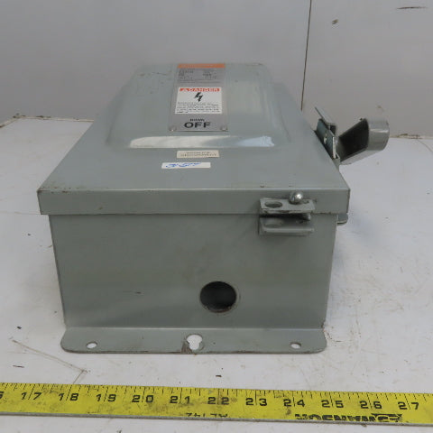 ITE F351H-CH 30A 600V 3 Pole Fusible Safety Disconnect Switch