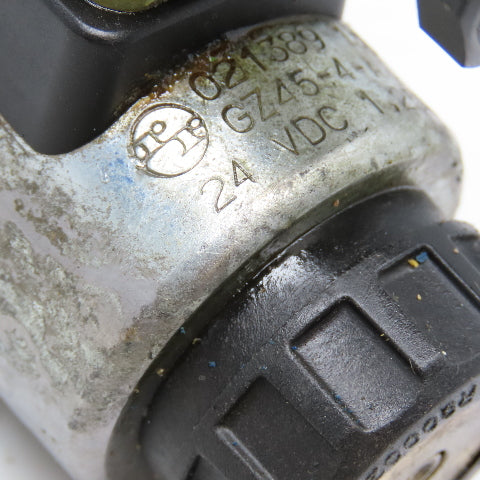 Rexroth 4WE 6 D62/EG24N9K4/V Single Solenoid Hydraulic Valve 24VDC 4/2