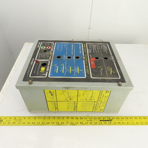 20" x 16" x 9" Steel Electrical Enclosure W/ Backplate Type 12, 13 Enc.