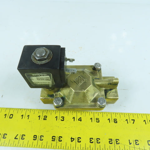 ODE 21WN5KB190 3/4" NPT Brass Solenoid Valve