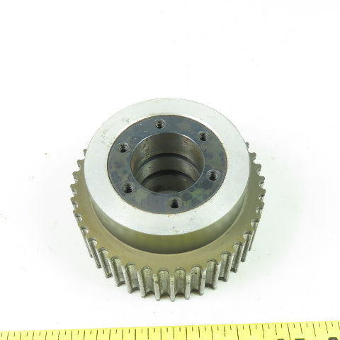 Spieth DSM 35.1 Clamping Sleeve 1-3/8" Bore W/40 Tooth Timing Belt Pulley 4"OD