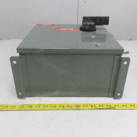 Daykin GPFS-07 Enclosed Transformer Disconnect 500VA 480V Pri 120V Sec 1PH
