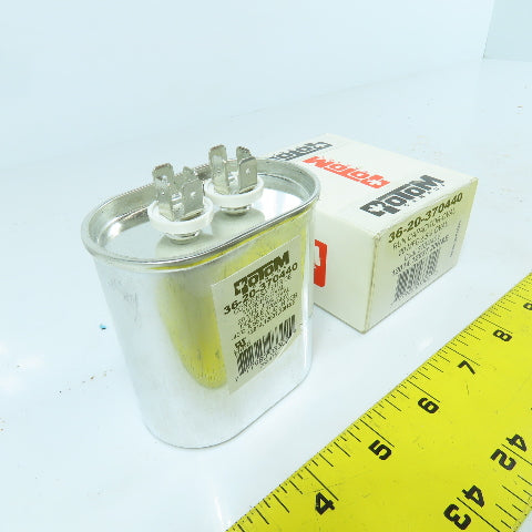 Rotom 36-20-370440 20 MFD +5% Oval Run Capacitor Dual 370/440V