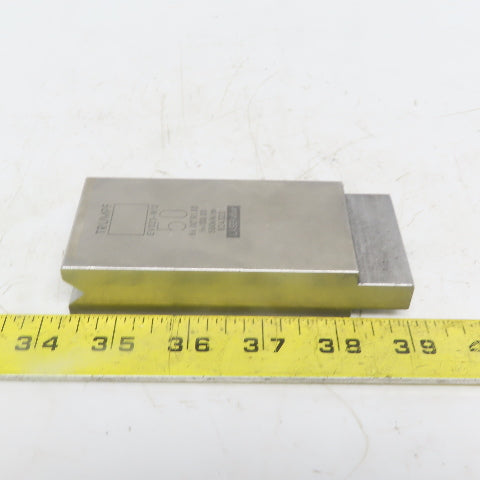 Trumpf 824322 EV023-W12 Brake Press Die 86° 50mm Wide R1.00 H=100mm Laser dur