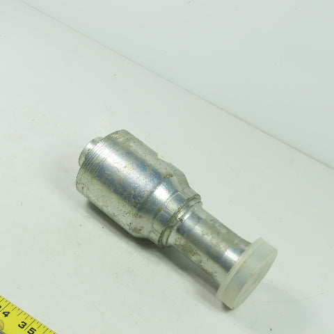 Gates 24GSH-24FLH 1-1/2" O-Ring Face Clamp Hydraulic Crimp Fitting 2-1/2" Flg