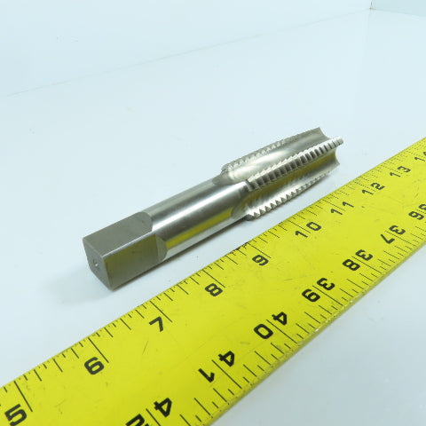 Butterfield 1-1/8"-7 NC HSG 4-Flute Straight Taper Tap 5-1/2" OAL USA