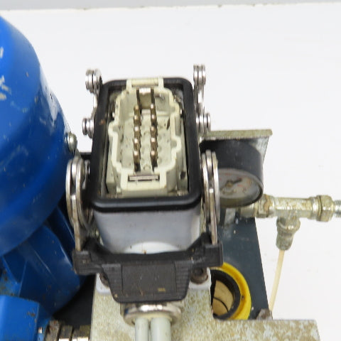 ILC MPT-6 220-480V 50/60Hz Lubrication Pump Nylon Tank 6 Liter 500cc/min