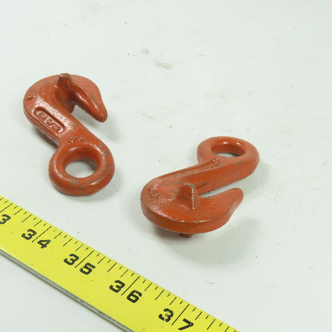 CM HA 9/32 Eye Cradle Grab Hook 9/32" Lot Of 2