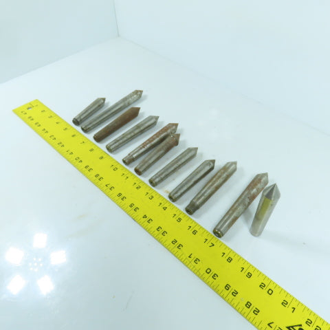 Morse Taper MT2 Misc. Used Lathe Dead Centers Lot Of 11