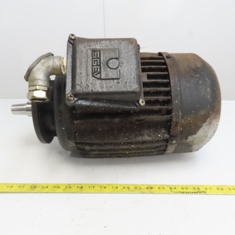 ISGEV ASINCRONO AS 132 S4 7.5/9Kw3Ph 50/60Hz Electric Motor 1450/950 RPM