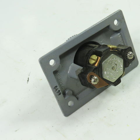 Russellstoll 3744-RS 600VAC Receptacle 10A 4 Wire
