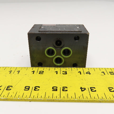 Rexroth Z1S 6 P05-40/V Modular Hydraulic Check Sandwich Valve