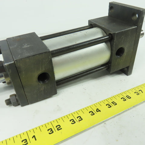 Hydro-Line LA5FD-2X2.25 2" Bore Double Rod End Pneumatic Cylinder 2-1/4" Stroke