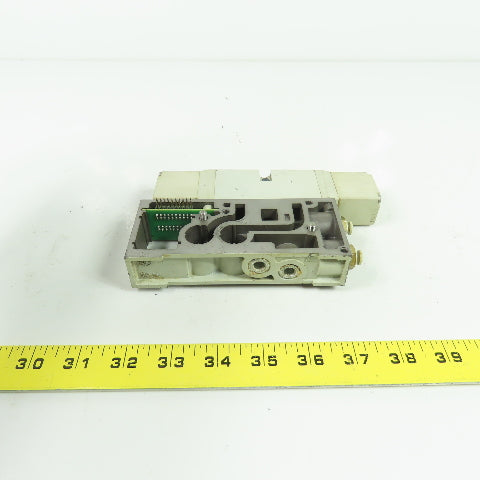Numatics 122BB4Z2MN00061 150PSI 2/4Way Solenoid Pneumatic Valve Manifold 24VDC