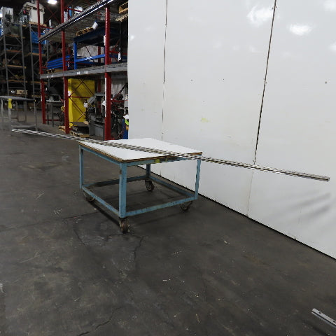 28mm Wide x 26mm Height Linear Guide Rail 4000mm OAL Lot Of 2