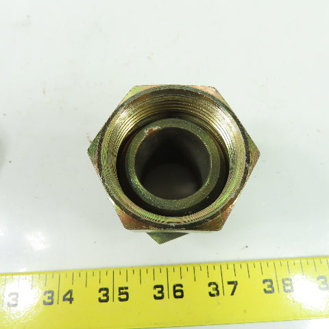 1-1/4"(-11) NPSM Female Swivel x 1-1/4" NPSM Male Straight Hydraulic Adaptor