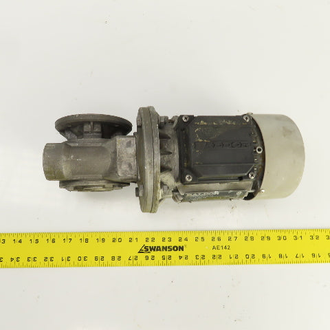 Baldor MVM5150D 0.25HP Right Angle Gear Motor & Reducer 230/460V 88RPM Out