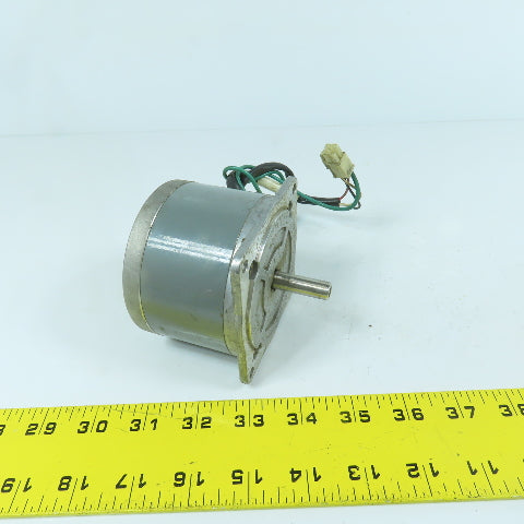 Sanyo Denki 103-808-1 Synchronous Stepper Motor 120VAC 60/72RPM 3/8" Shaft
