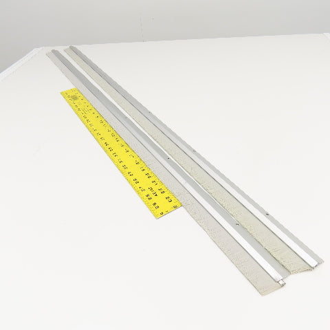 National Guard Products 1" x 48" Angled Door Perimeter Brush Seal Lot Of 2