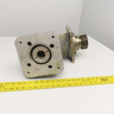 Alpha Getriebebau SPK 140-MX2-12-051-001 12:1 Ratio Right Angle Gear Reducer
