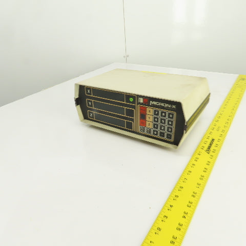 Numerex Micron-X 3 Axis Digital Readout 110-120VAC 1PH