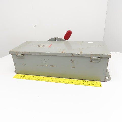 Westinghouse JHFN363 100A 600VAC Fused Safety Disconnect Switch
