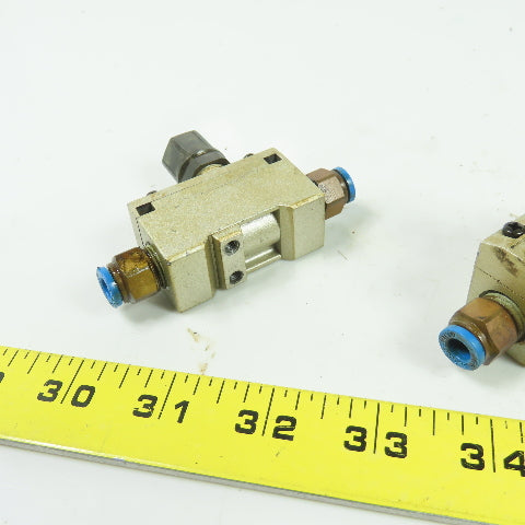 CKD SC1-8 Inline Speed Control Valve 1/4" NPT Lot Of 4