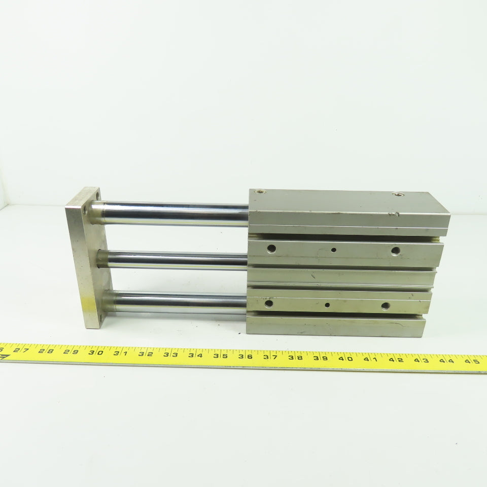 SMC MGPM50N-150 Pneumatic Guided Slide Cylinder 145PSI 150mm Stroke 50mm Bore