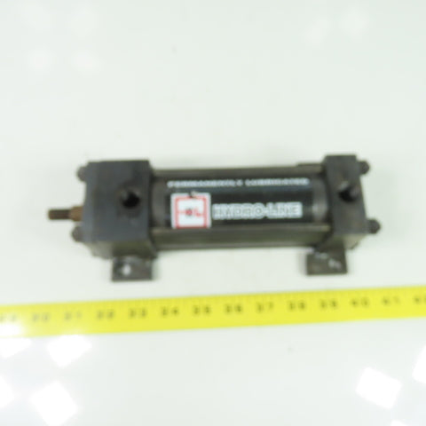 Hydro-Line LR5A-2X4-N-.63-2-N-L-L-1-1-X Double Action Pneumatic Cylinder 2" Bore