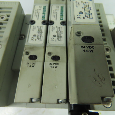 Numatics 051BA400M000061 Solenoid Valve Manifold Block 120PSI 24VDC
