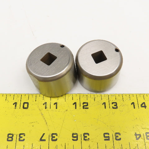 Mate Precision Tooling .375 +.028 Slug Free Heavy Duty S-7 Square Die Lot Of 2