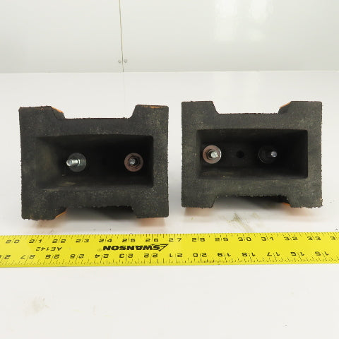 Haydon HBM-5-H-132 H-Block Mini Single Pipe Rooftop Strut Support Lot Of 2