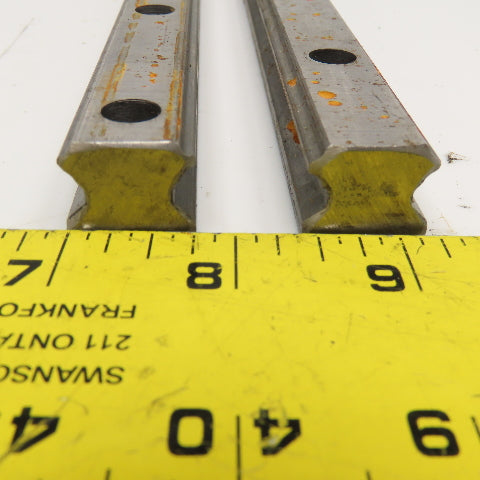 20mm x 18mm Profile Linear Guide Rail 500mm OAL Lot Of 2
