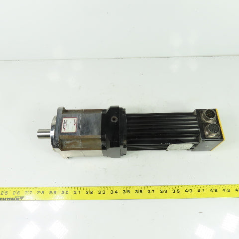 Parker J0343FR-NMSN 340V Brushless Servo Motor W/PS90-030 Gear Reducer 30:1