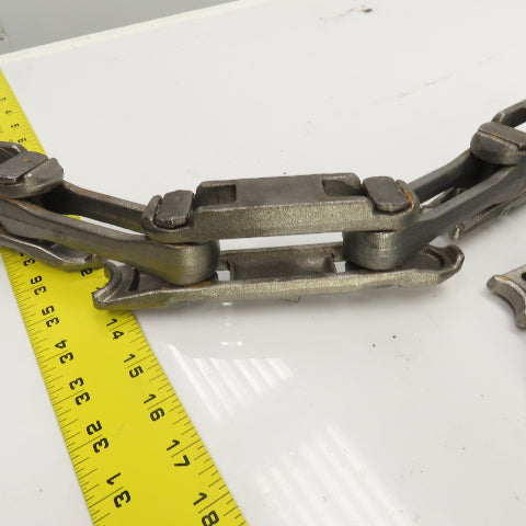 FMC 1591-54-1 1591729-5 Rivetless Drop Forged Conveyor Chain 11' OAL