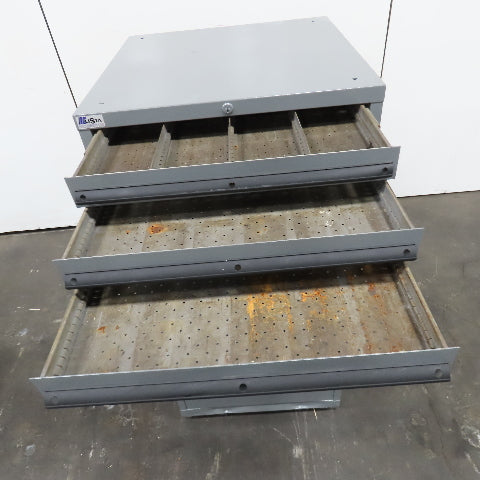 Lista 15 Drawer Industrial Small Parts Storage Cabinet 28" x 28" x 60"