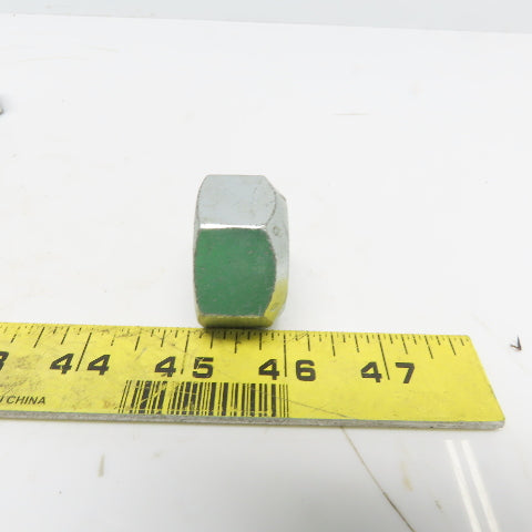 1"-8 Distorted Thread Hex Lock Nut W/Locking Set Screw Lot of 15