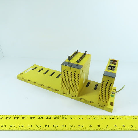 Fanuc 10-Solt Base Chassis W/ 3 Modules A03B-0807-C001