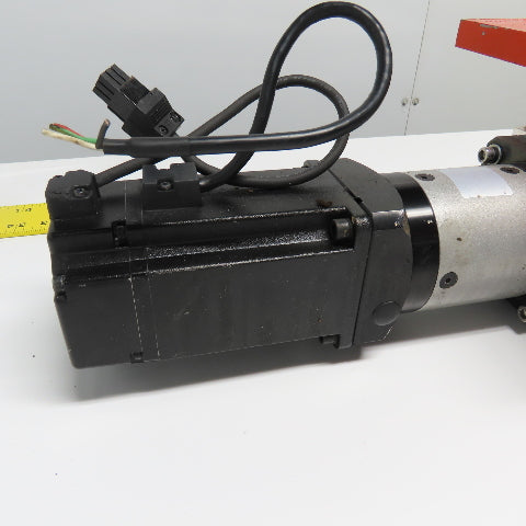 Delta ECMA-C20807RS 0.75KV AC Servo Rotary Turn Table 360° Turn110V 1Ph 3000RPM