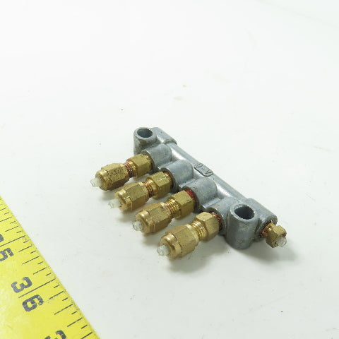 Piston Oil Distributor Block 4 Position
