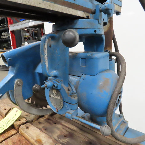 Delta Rockwell 4-RAS 12" Vintage Radial Arm Saw 208-230/480V 3Ph