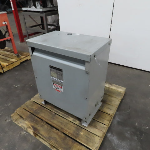 MGM AC370-E0370 34kVA Isolation HT Transformer Pri 480V Sec 480Y/277V 3PH Tested