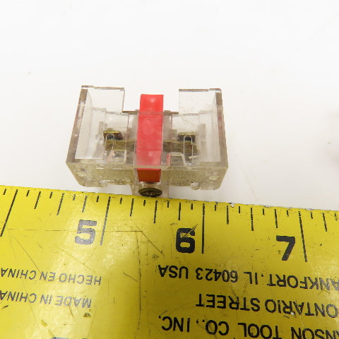Telemecanique Gould LR28098 600V 10A Normally Closed Contact Lot Of 5