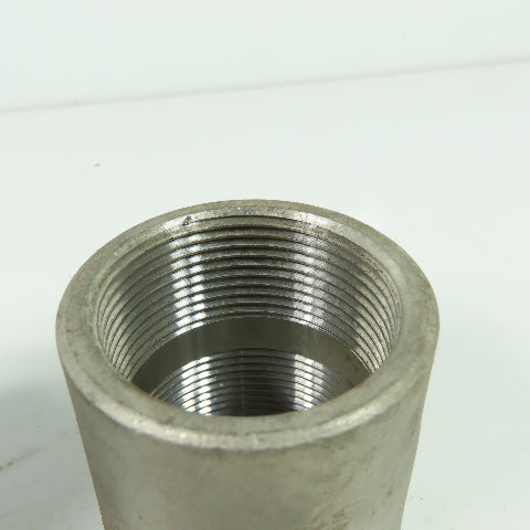 Galvanized Pipe Coupling 304 1-1/2" Lot Of 2