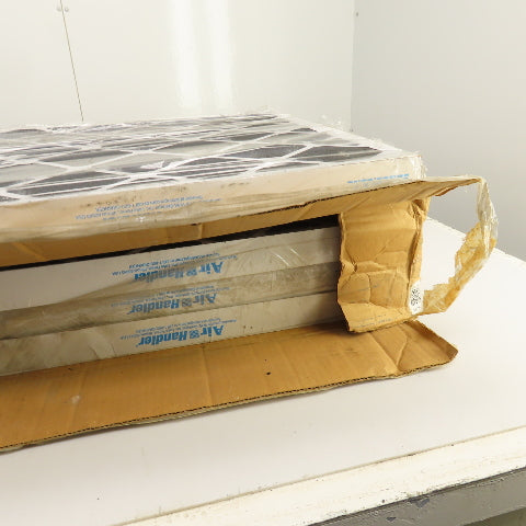 Air Handler 6W746 24" x 24" x 2" Odor Removal Non-Pleated Air Filter Box Of 4