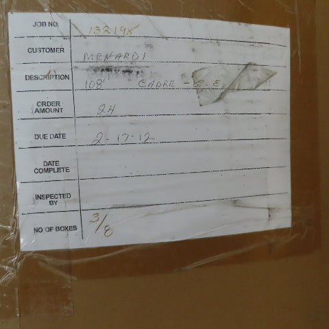 Menardi 108" L x 6" Steel Dust Filter Bag Cage