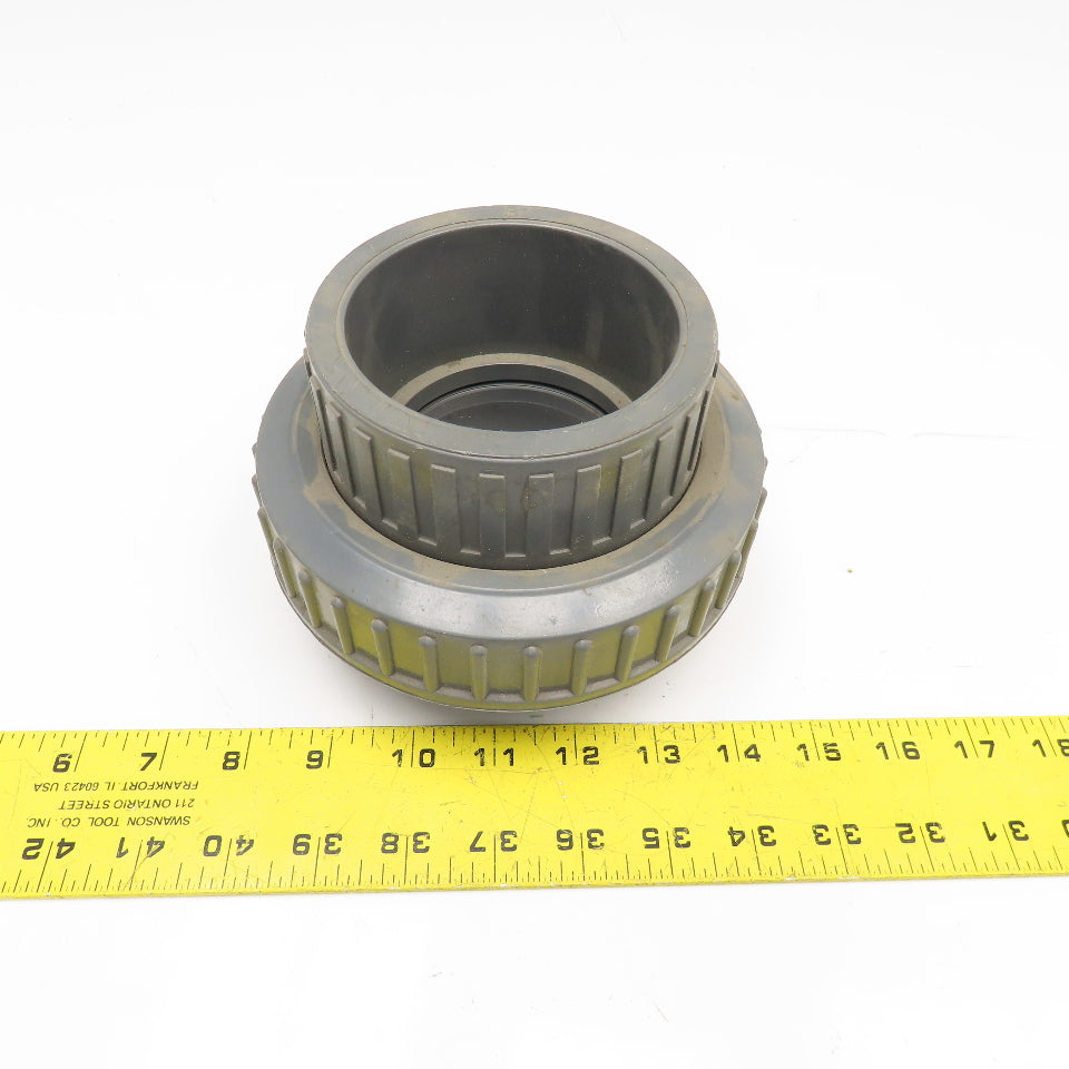Colonial 3" PVC Sch. 80 S x S Union Fitting